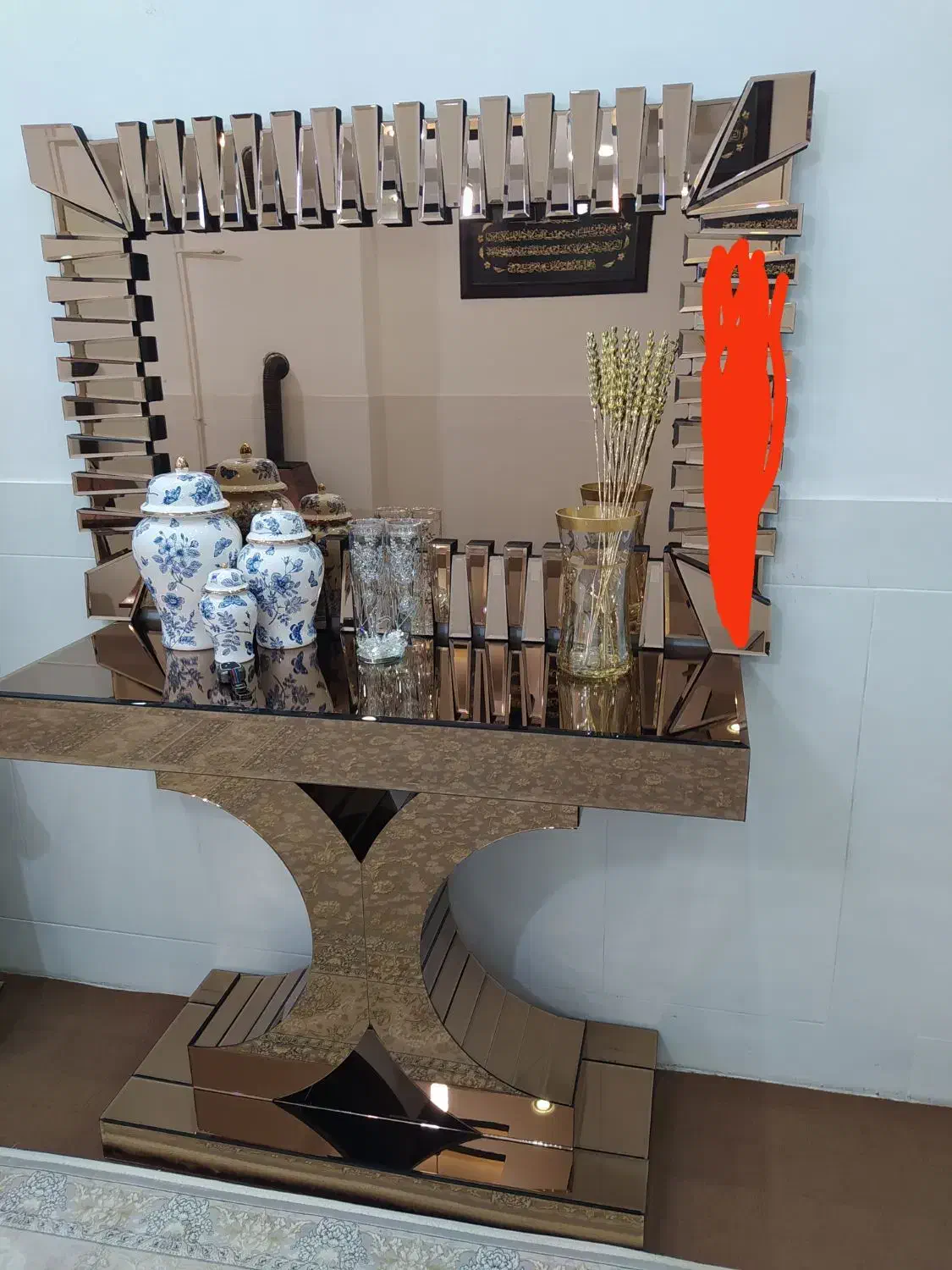 اینه وکنسول|بوفه، ویترین، کنسول|کرمانشاه, |دیوار