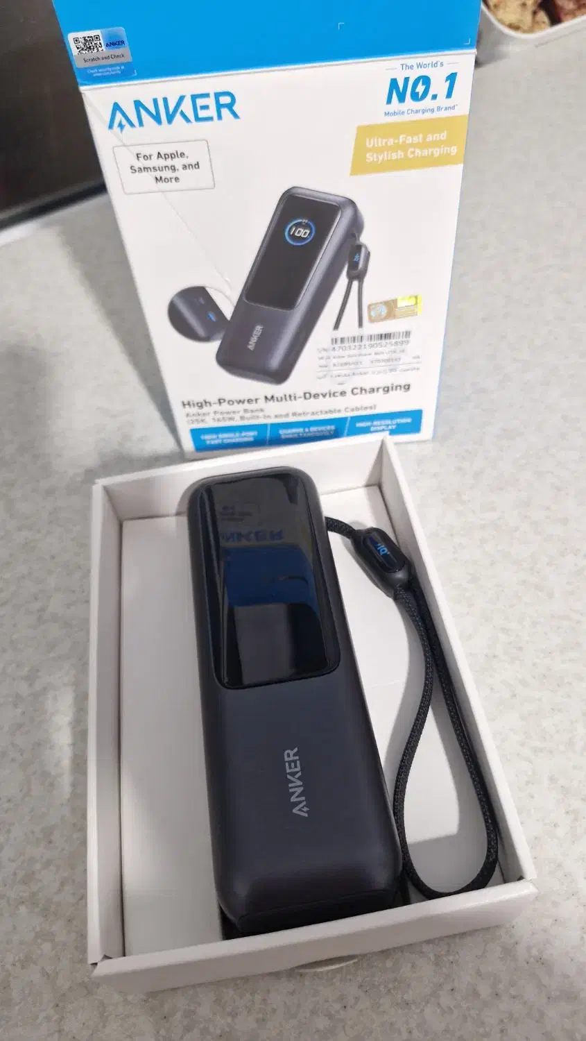 پاور بانک ۲۵ هزار ۱۶۵ واتی انکر آمریکایی|لوازم جانبی موبایل و تبلت|تهران, تهرانسر شرقی|دیوار