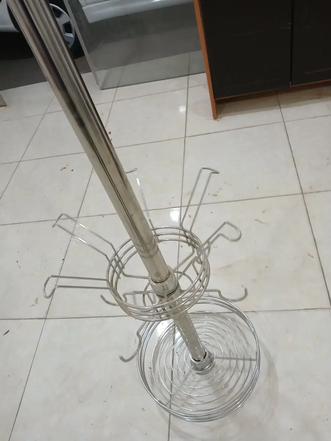 سبد کافی بار گردون استیل|آب‌چکان و نظم‌دهنده ظروف|اصفهان, کوجان|دیوار