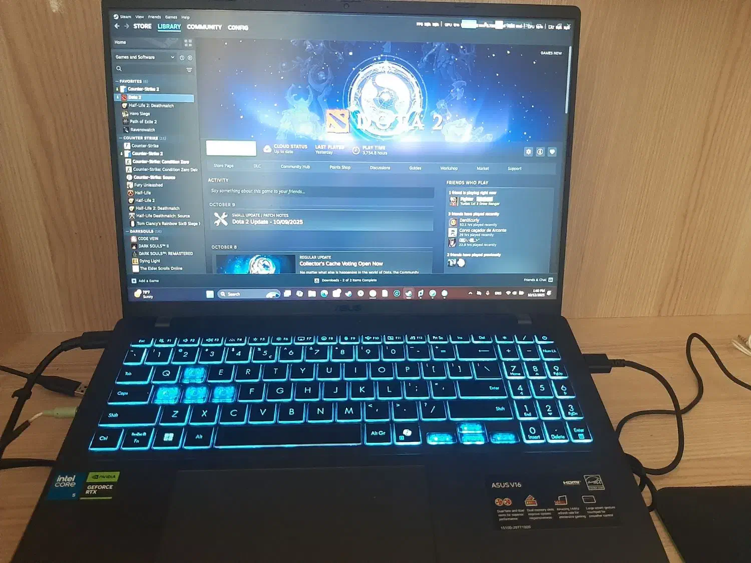 لپتاپ ایسوز مدل asus v16 rtx4050|رایانه همراه|تهران, سازمان آب|دیوار