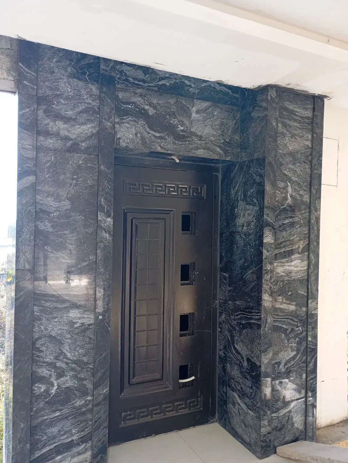 نصب سنگ نما کف پله وپاگرد وسنگ اسلب و انتیک|خدمات پیشه و مهارت|پردیس, فاز ۹|دیوار