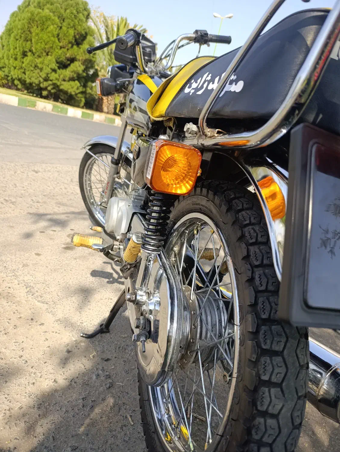 موتور سیکلت 125 زمرد کویر|موتورسیکلت|کاشان, کوی اداره گاز|دیوار