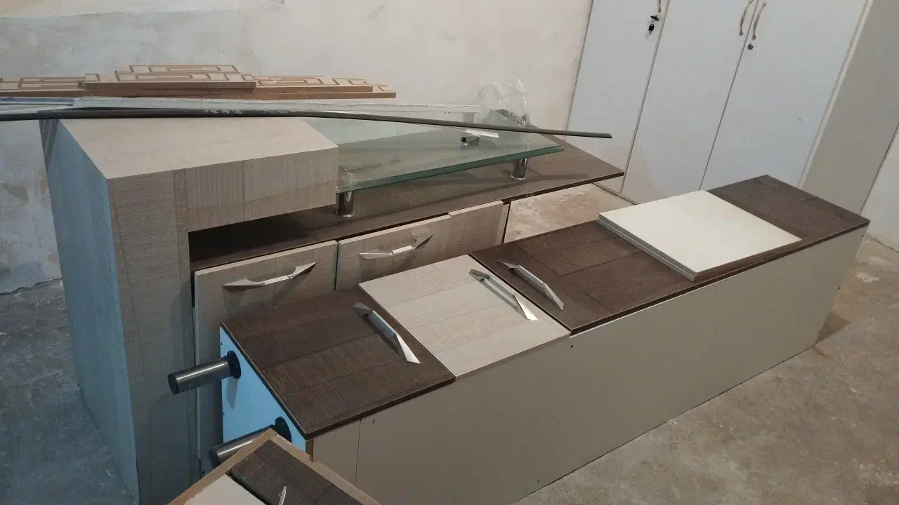 کابینت اپن آشپزخانه|مصالح و تجهیزات ساختمان|عجب شیر, |دیوار