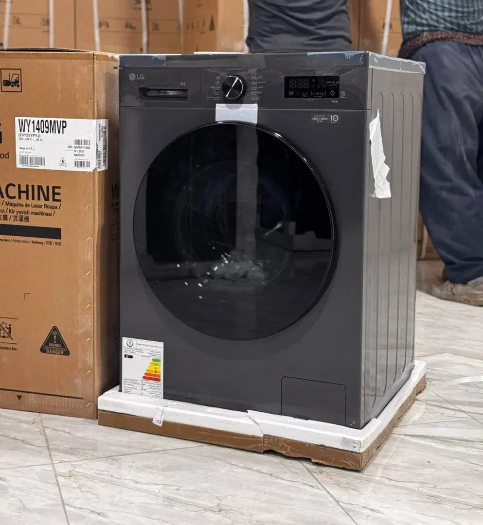 لباسشویی ال جی ۹ کیلو|ماشین لباسشویی و خشککن لباس|مهاباد (آذربایجان غربی), |دیوار