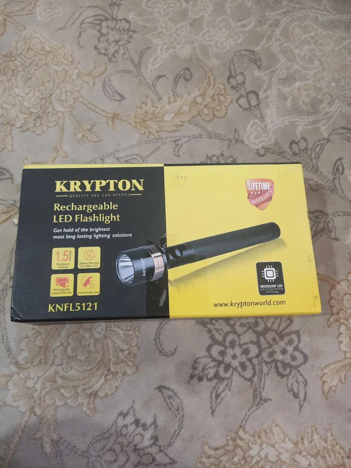 چراغ قوه ارجینال krypton|لامپ و چراغ|بوشهر, |دیوار