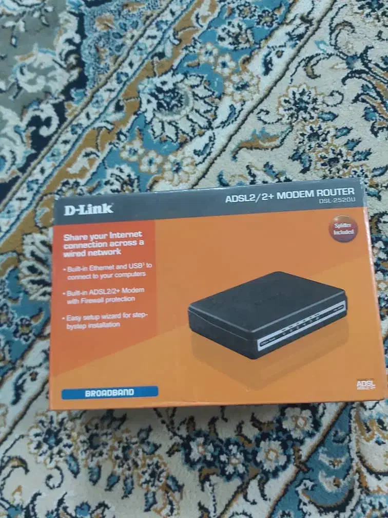 مودم تک پورتD-link|مودم و تجهیزات شبکه|بروجرد, |دیوار