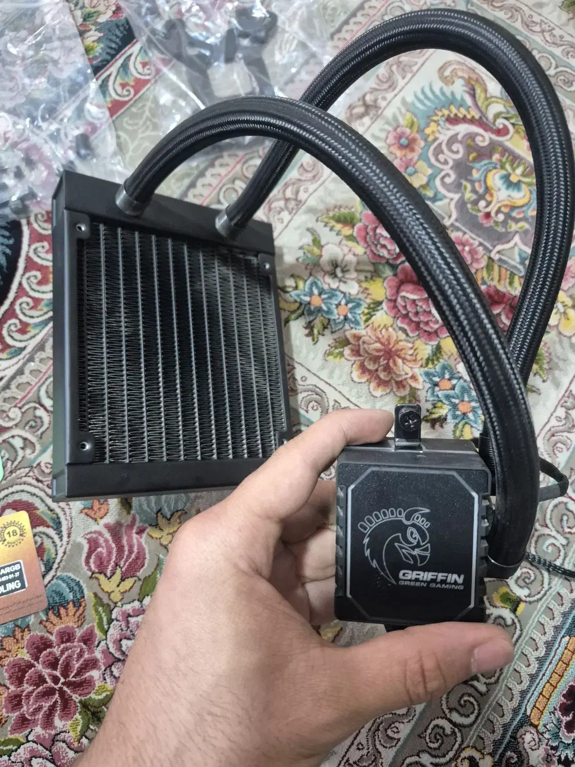 خنک کننده مایع پردازنده گرین green|قطعات و لوازم جانبی رایانه|تهران, فلسطین (میدان انقلاب)|دیوار