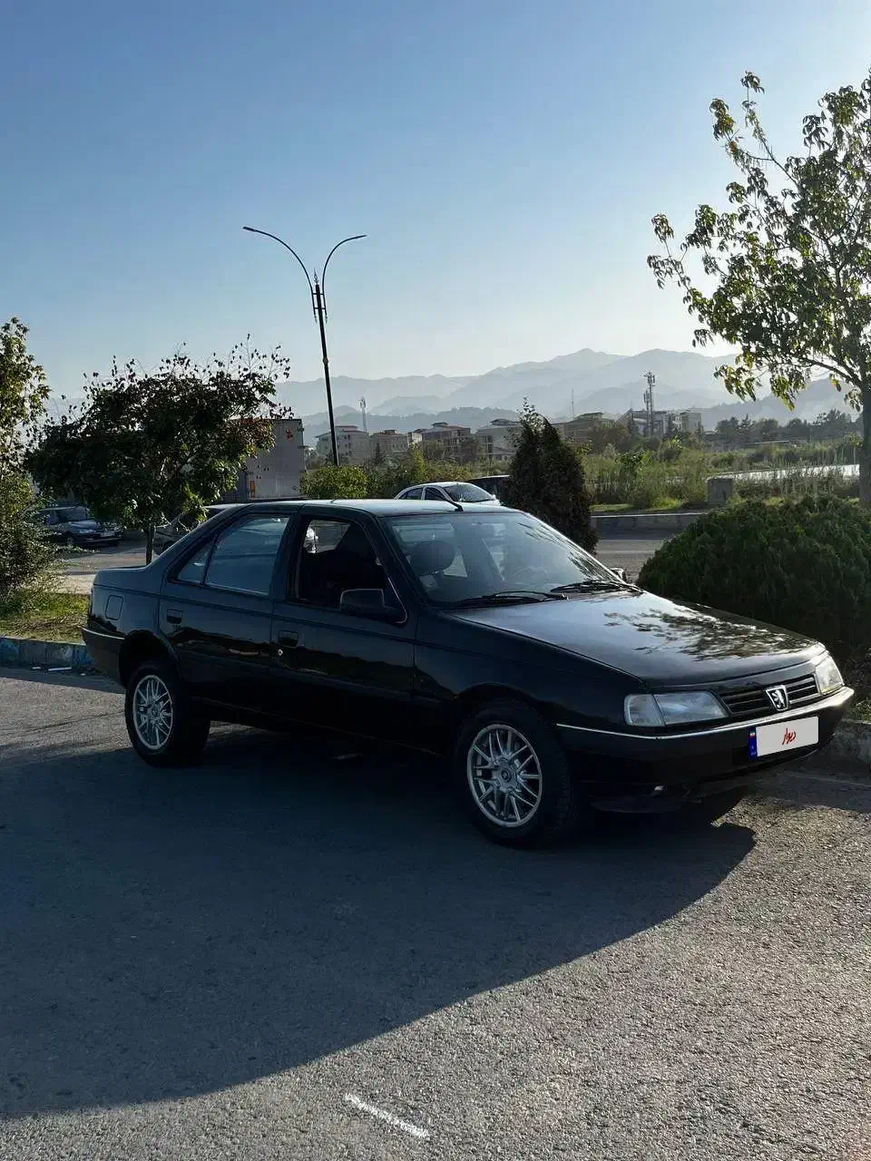 پژو مشکی تک سوز|خودرو سواری و وانت|چوبر, |دیوار