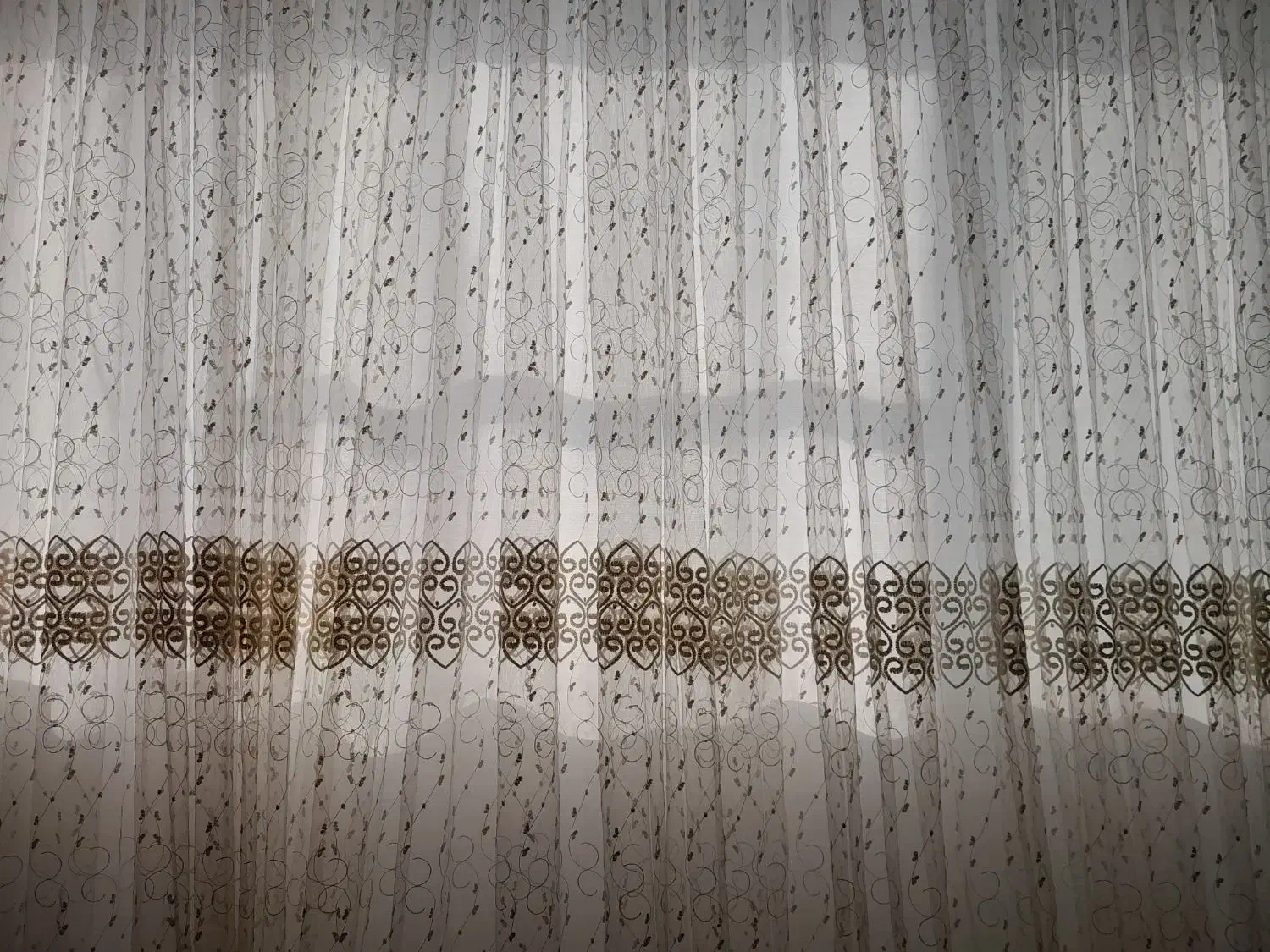 پرده بسیار زیبا و همراه با چوب پرده|پرده، رانر، رومیزی|تربت جام, حافظ|دیوار