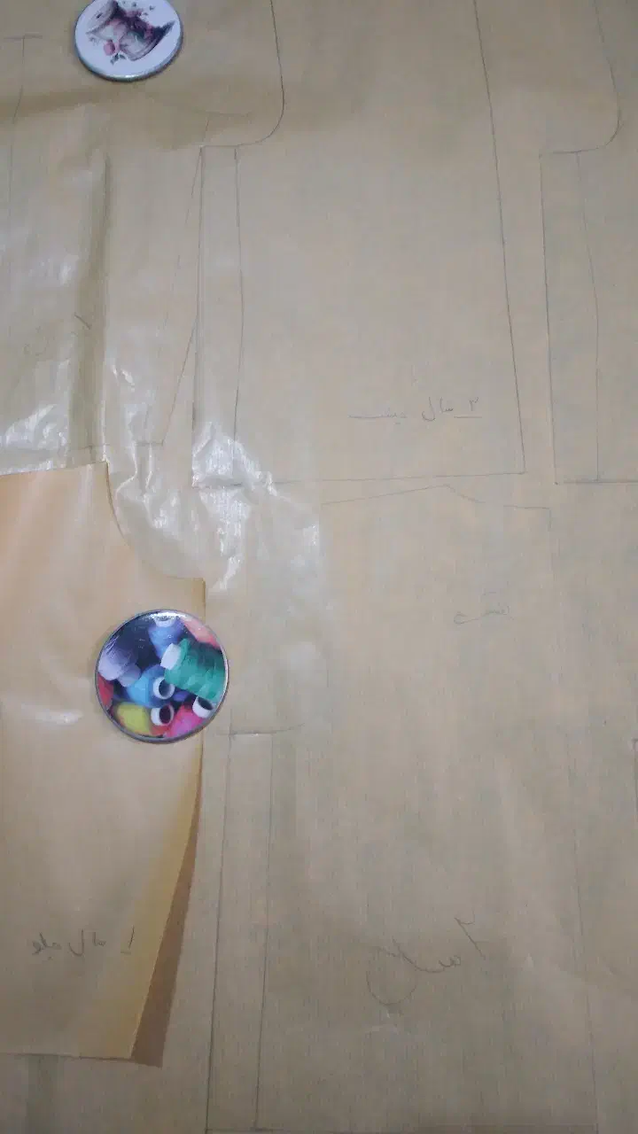 الگوی سایز بندی  لباس کودک|لوازم خیاطی و بافتنی|اردبیل, |دیوار