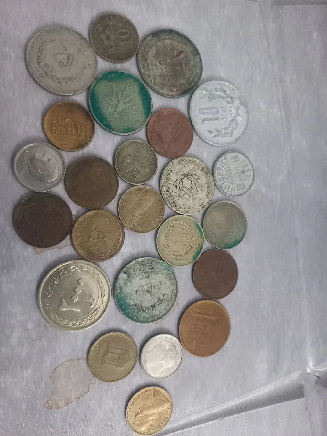 سکه|کلکسیون سکه، تمبر، اسکناس|پرند, فاز ۶|دیوار