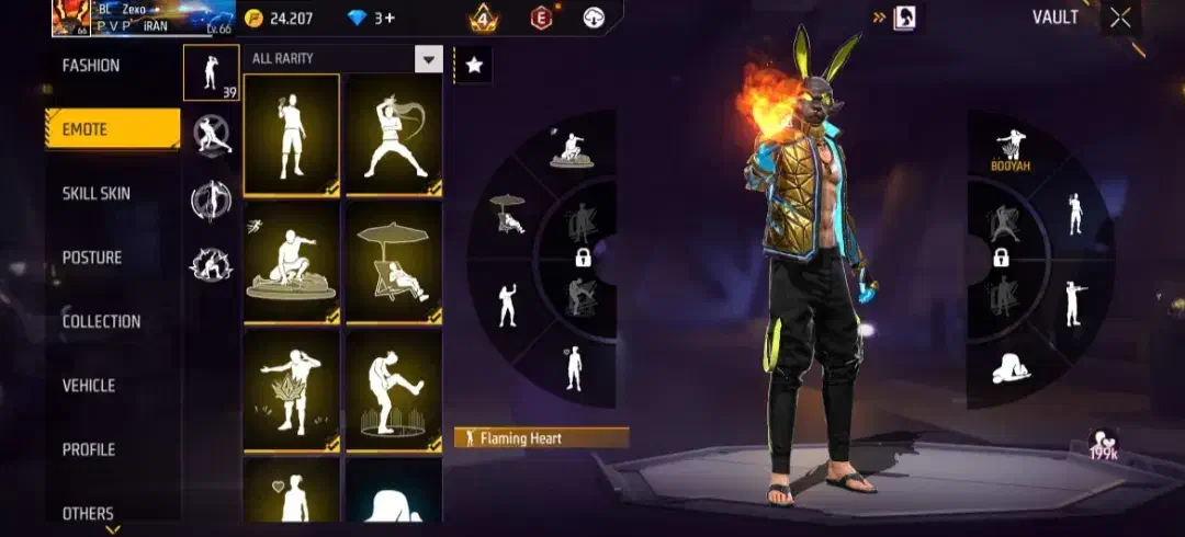 اکانت فری فایر لول ۶۶|کنسول، بازی ویدئویی و آنلاین|تهران, فردوسی|دیوار