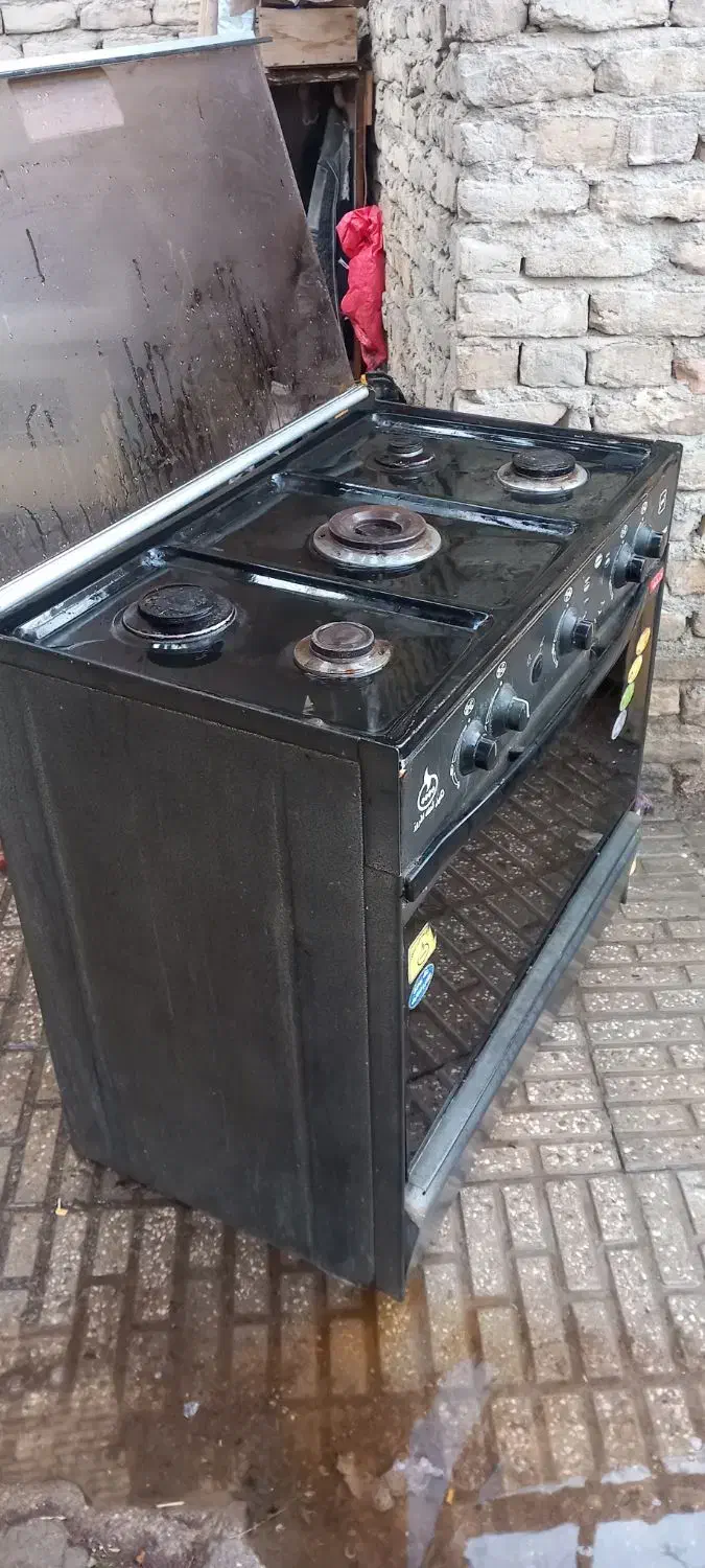 گاز پنج شعله|اجاق گاز و لوازم برقی پخت‌وپز|شیروان (خراسان), |دیوار