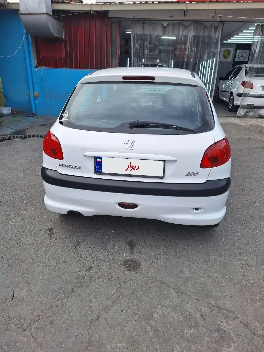 ۲۰۶ تیپ ۵ مدل ۹۸|خودرو سواری و وانت|مشکیندشت, |دیوار