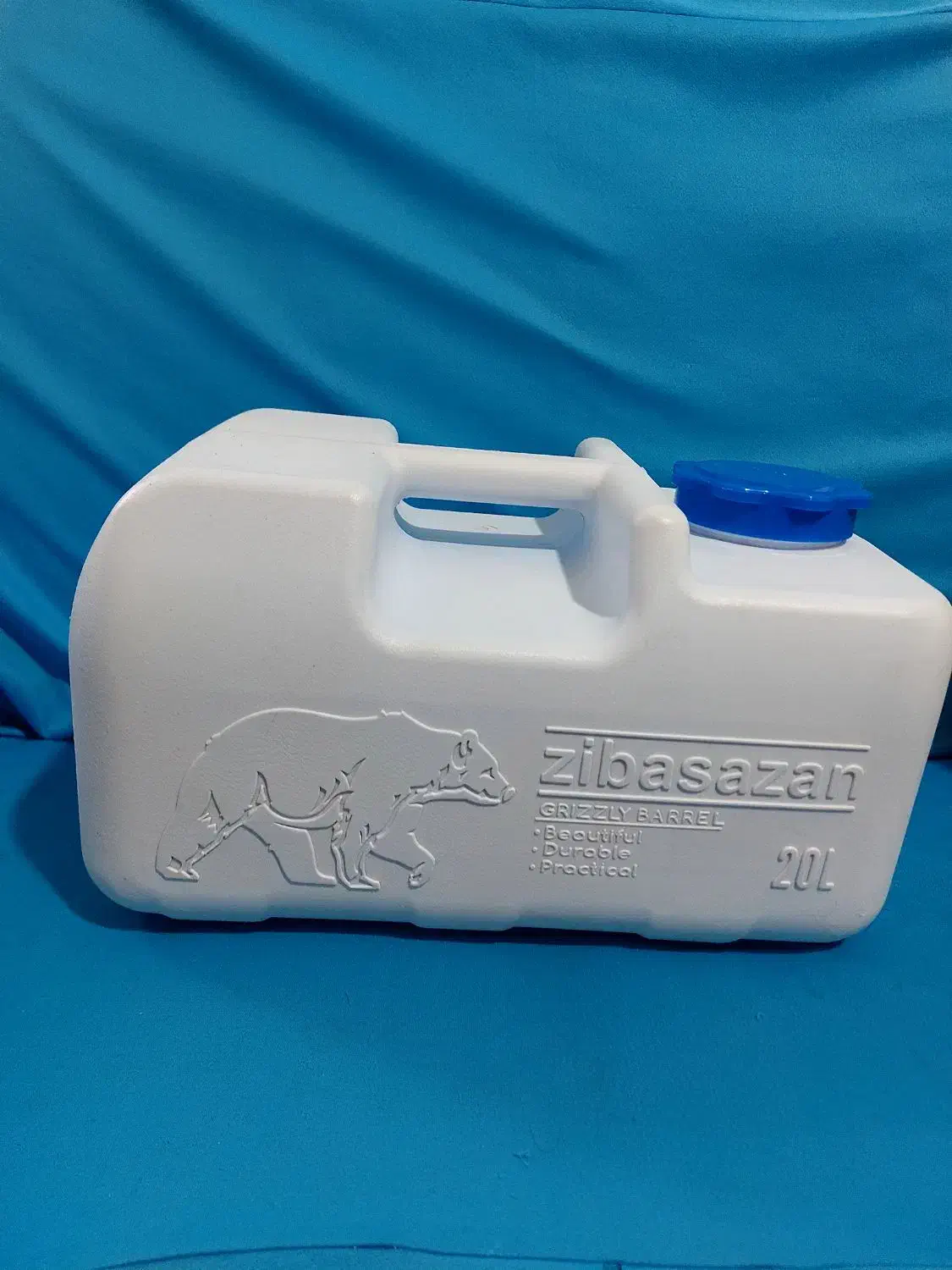 بشکه زیبا سازان 20لیتری|ظروف نگهدارنده، پلاستیکی، یک‌بارمصرف|شیراز, گلشن|دیوار