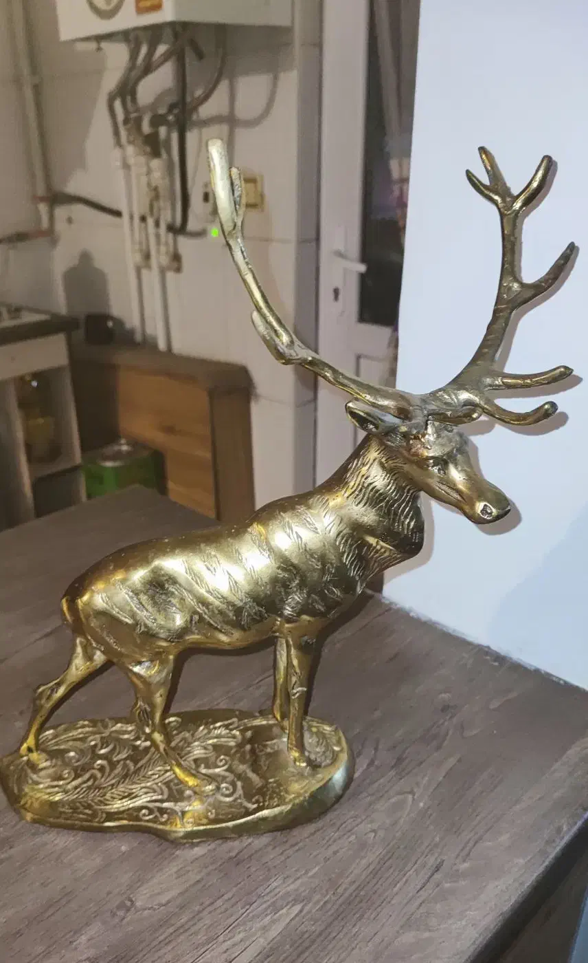 گوزن برنجی|مجسمه، تندیس، ماکت|پرند, فاز ۵|دیوار