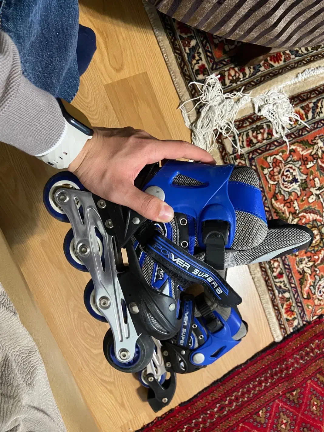 اسکیت نو نو سایز ۳۲-۳۵ اصن استفاده نشده نو|دوچرخه، اسکیت، اسکوتر|تبریز, |دیوار