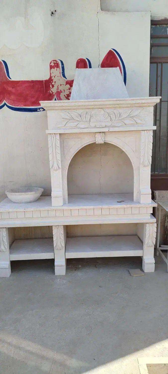 فروش ویژه نرده سنگی کباب پز آبنما cnc|خدمات پیشه و مهارت|قنوات, |دیوار