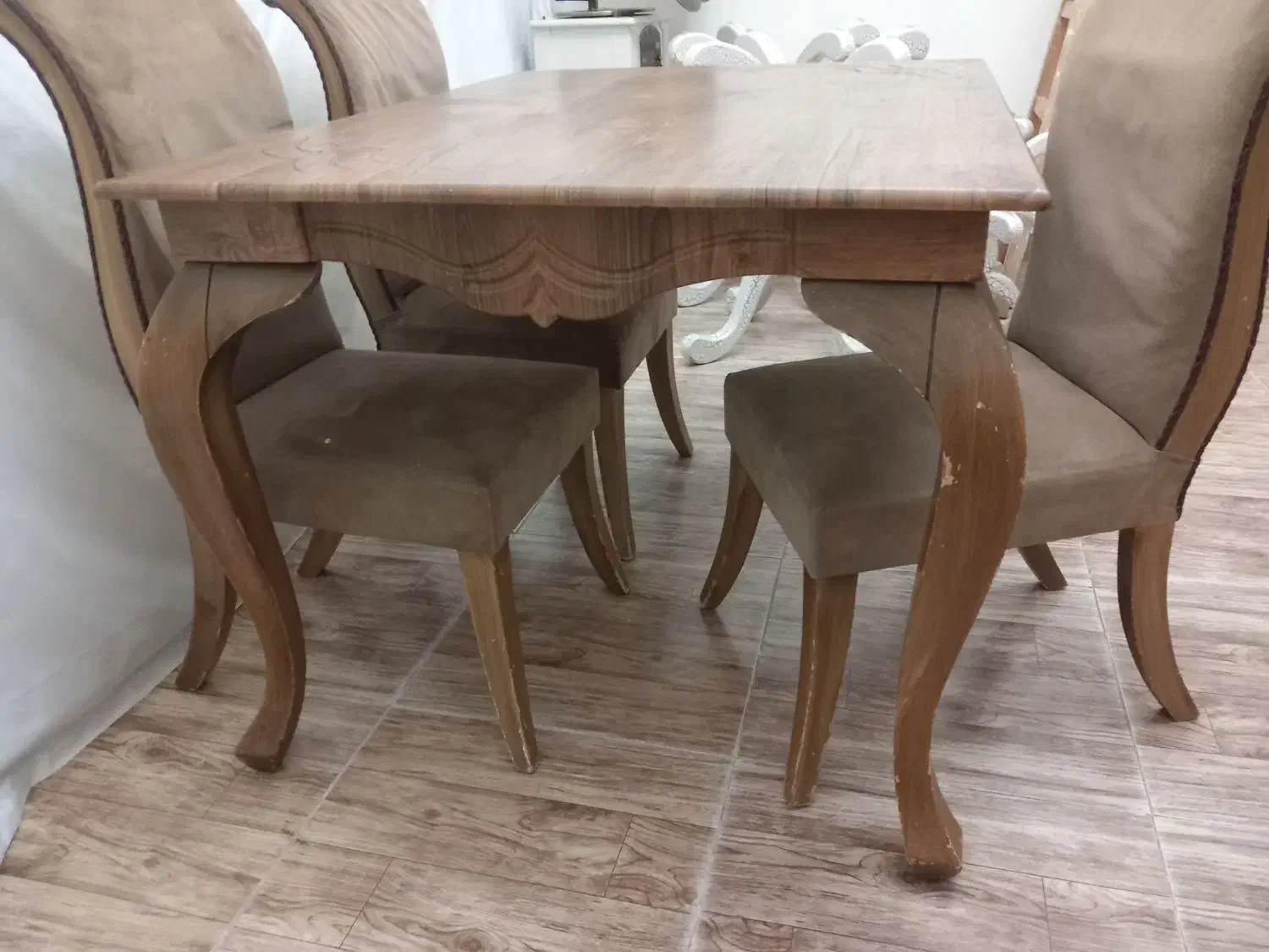 غذاخوری ۴نفره|میز و صندلی غذاخوری|اردبیل, |دیوار