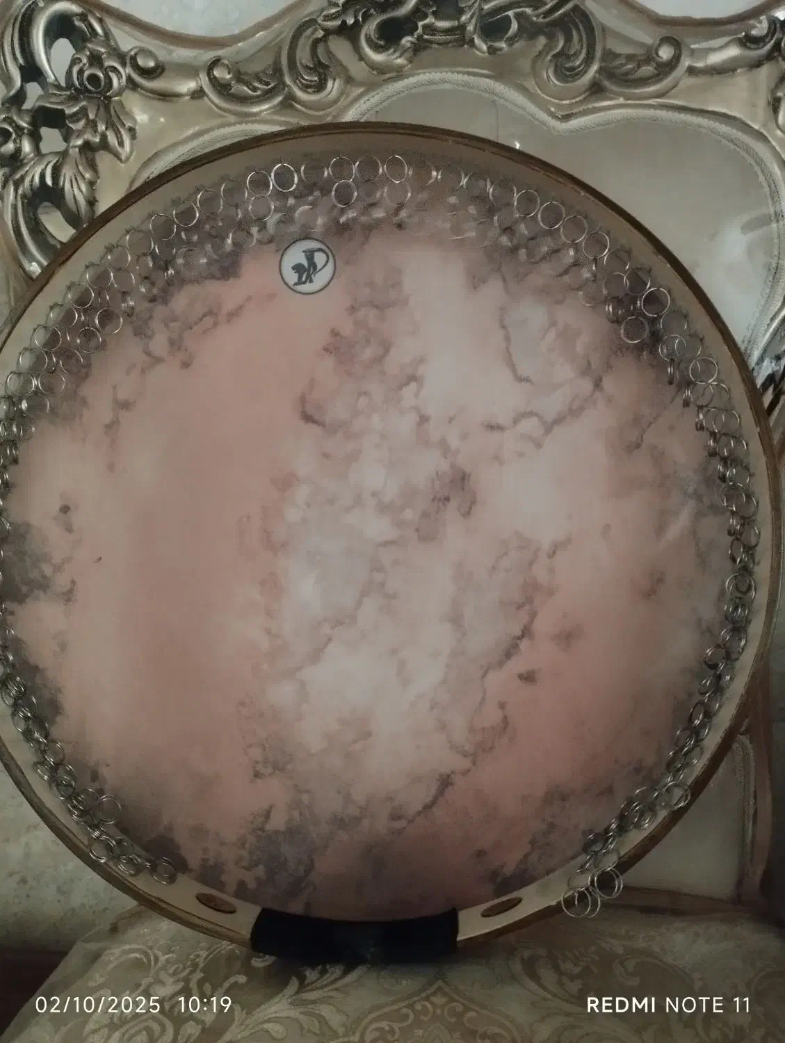 دف دربندی نو|سازهای سنتی|اراک, |دیوار