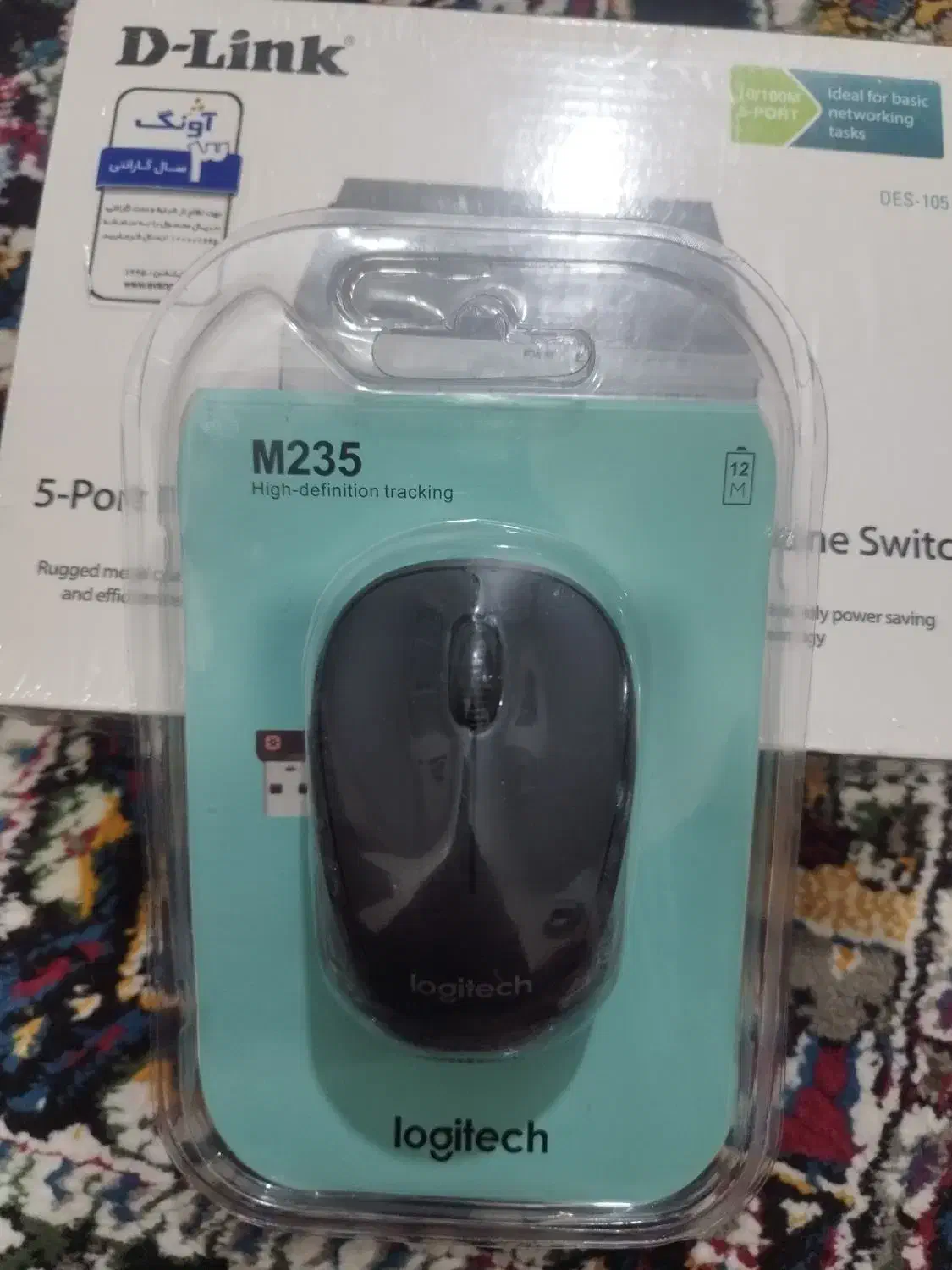 موس کامپیوتر بی سیم Logitech M235|قطعات و لوازم جانبی رایانه|اهواز, کوی رمضان|دیوار