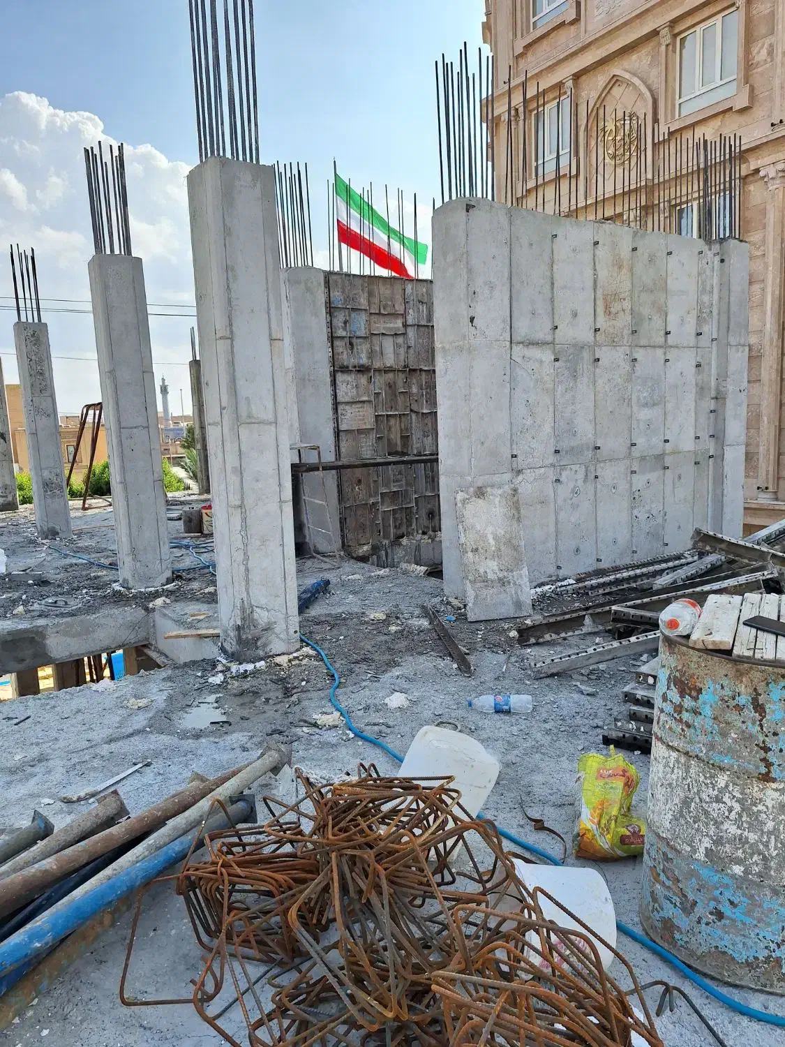 اسکلت بتنی و شناژبندی سید|خدمات پیشه و مهارت|خرمشهر, |دیوار