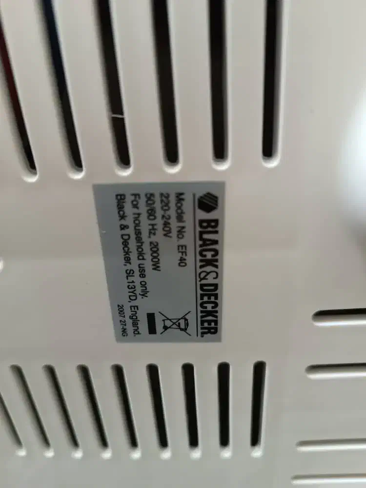 پلوپز وسرخ کن بلک اند دکر|اجاق گاز و لوازم برقی پختوپز|فردیس, ثابتی|دیوار