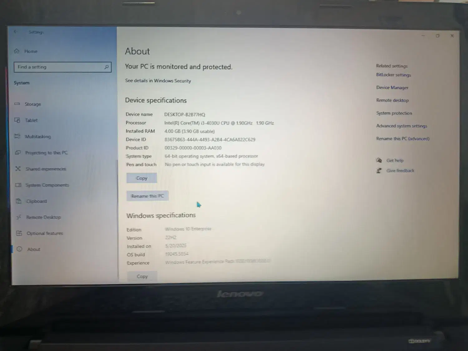 لپ تاپ لنوو|رایانه همراه|تهران, مهران|دیوار
