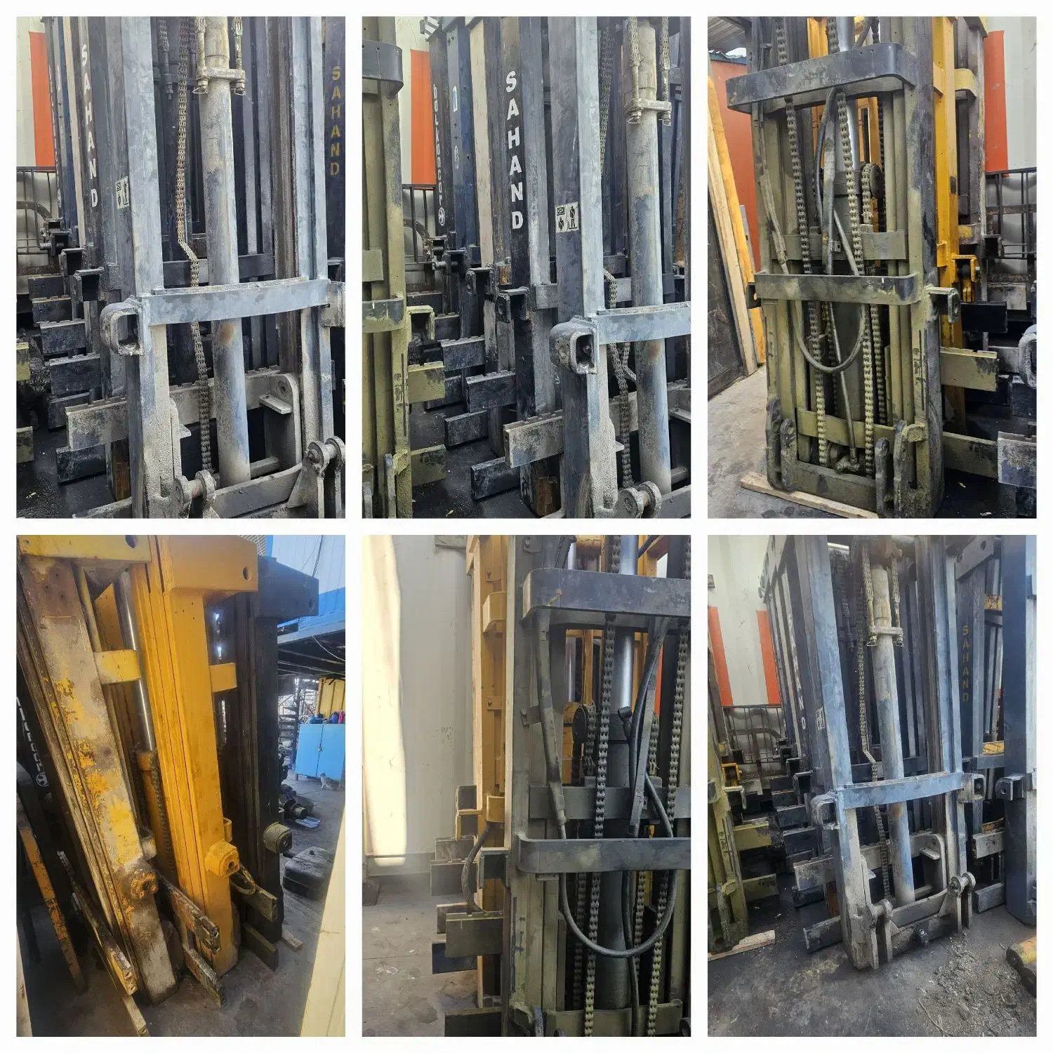 انواع شاخ دکل رولگیر ساید شیفت و الحاقیه لیفتراک|ماشین‌آلات صنعتی|ری, دولت‌آباد|دیوار