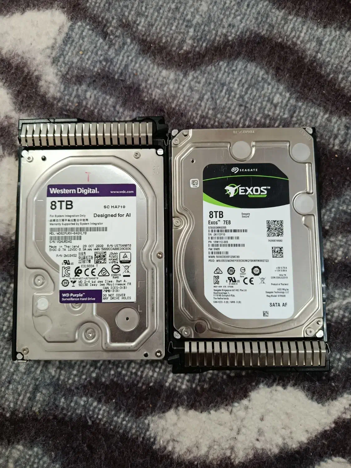 هارد ۸ ترابایت دو عدد|قطعات و لوازم جانبی رایانه|اراک, |دیوار