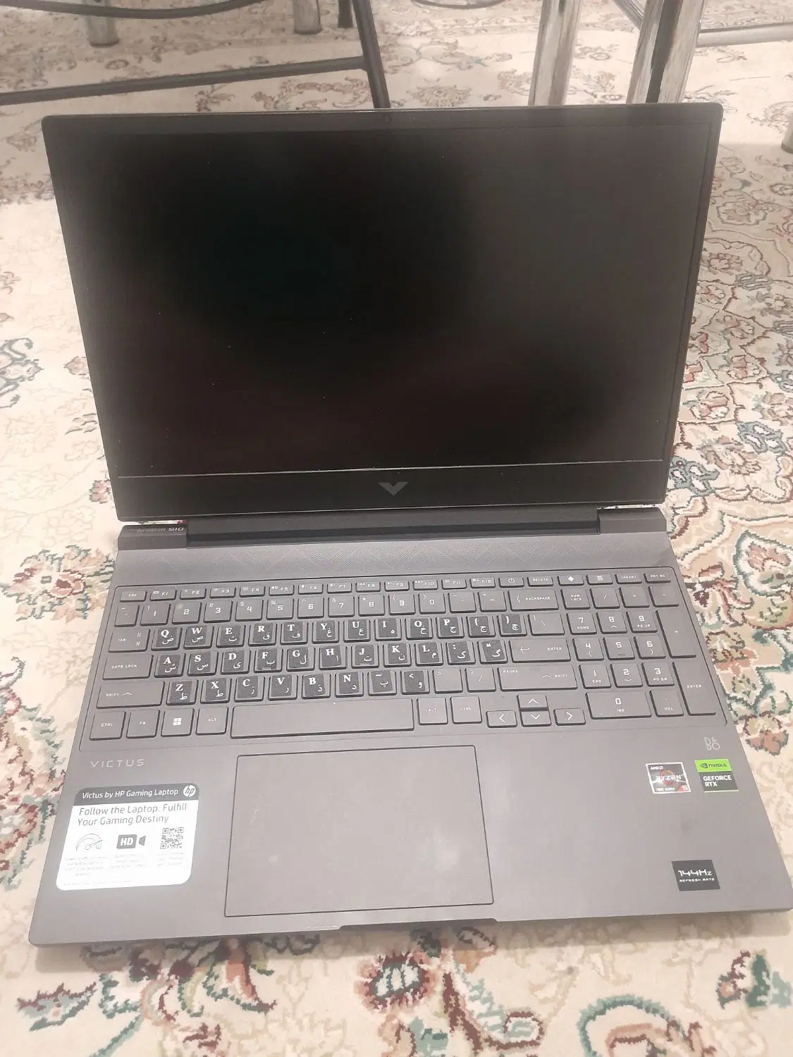 لپتاپ گیمینگ fb1013dx - victus hp (نیازمند تعمیر)|رایانه همراه|تهران, دهکده المپیک|دیوار