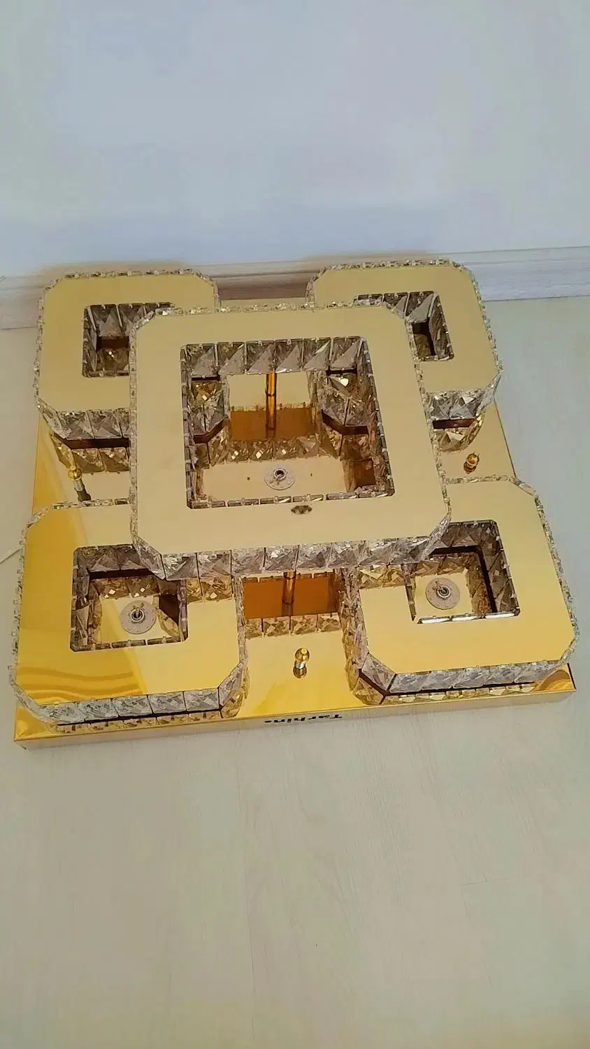 لوستر سقفی کریستال|لوستر و چراغ آویز|تبریز, |دیوار