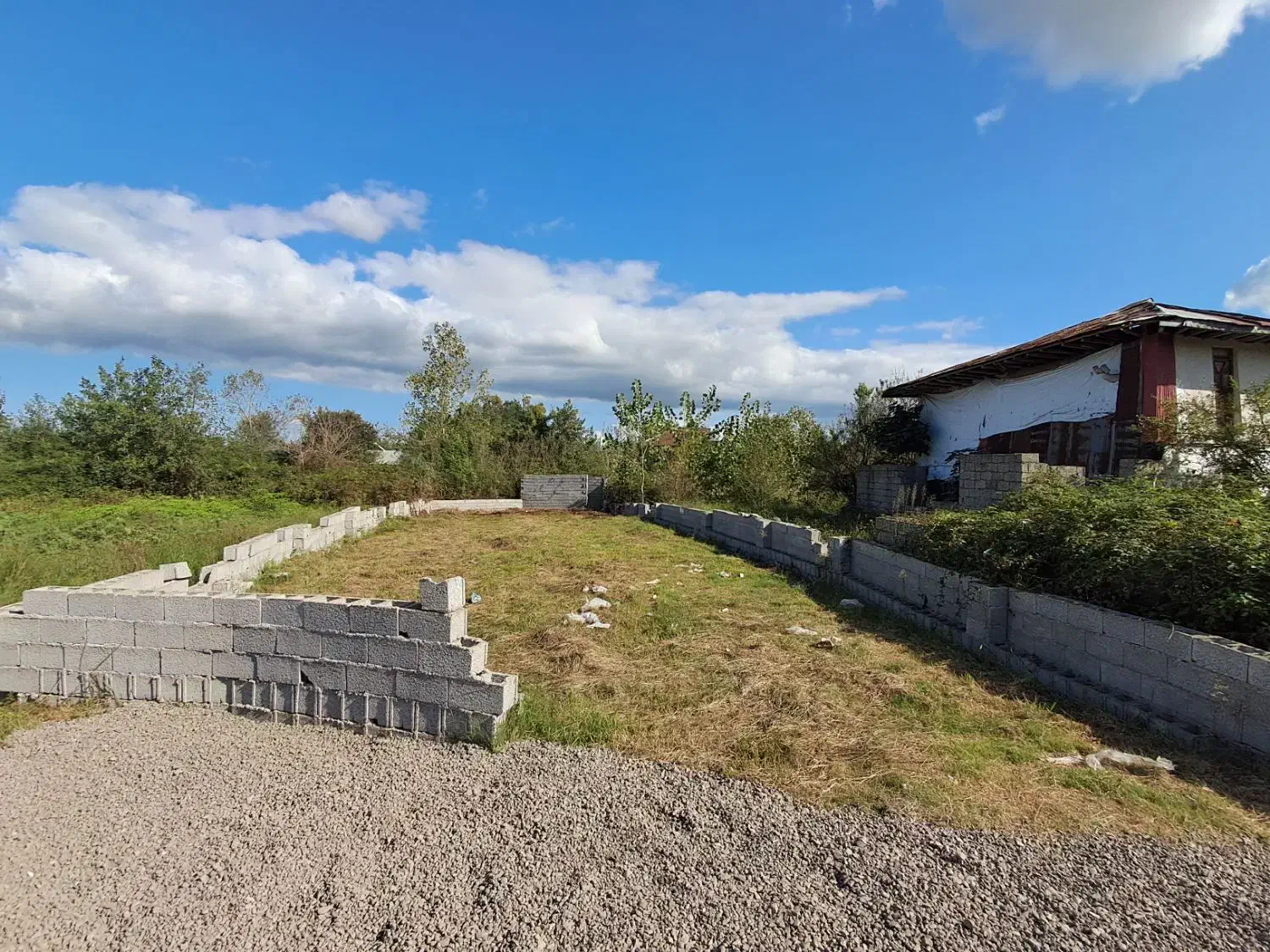 زمین مسکونی دوردیوار در روستای مردخه|فروش زمین و ملک کلنگی|شفت, |دیوار