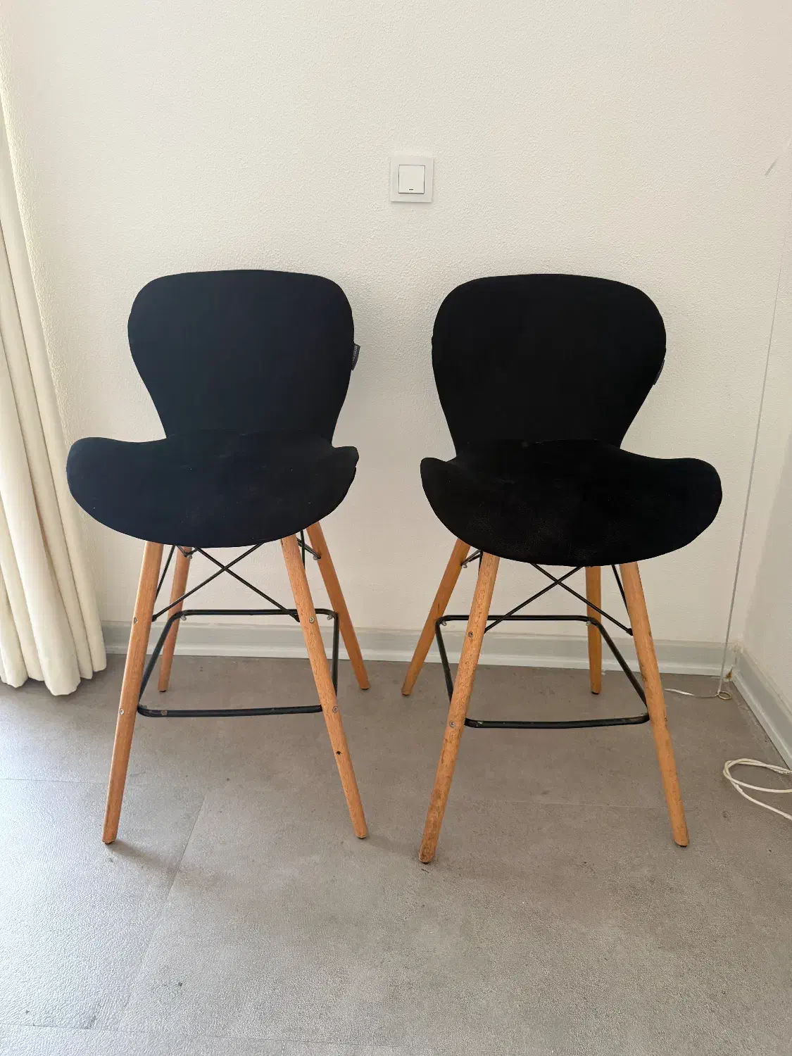 صندلی کانتر در حد نو|صندلی و نیمکت|کیش, |دیوار