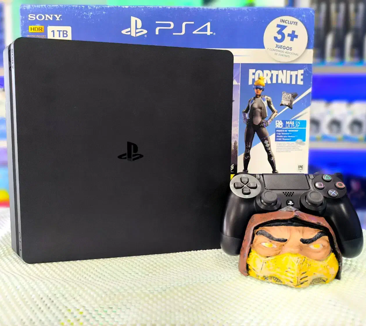 پلی استیشن ۴ اسلیم 1TB کپیخور (فول گیم) سن سو|کنسول، بازی ویدئویی و آنلاین|رشت, پارک شهر|دیوار