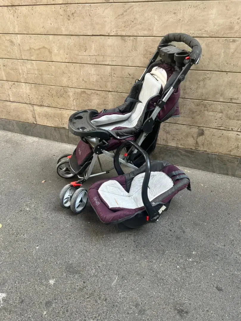 کالسکه و کریر ببتو در حد نو|کالسکه و لوازم جانبی|تهران, منیریه|دیوار