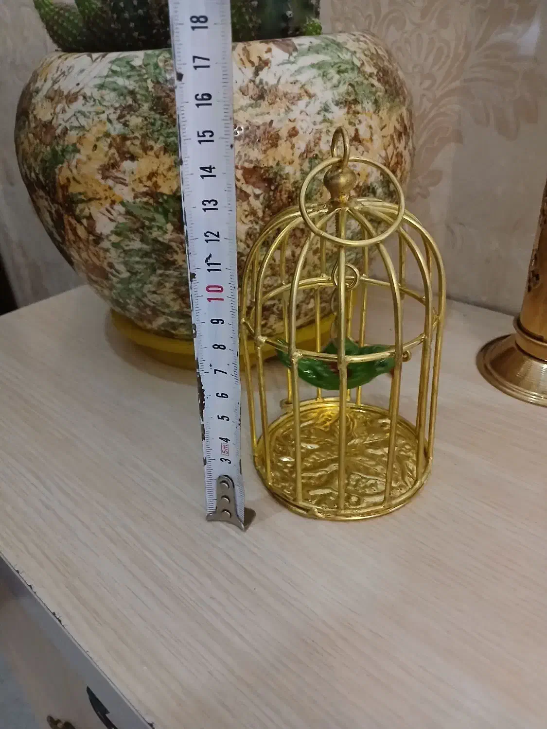 قفس دله برنجی برنزی قهوه جوش کلکسیون ظروف|حراج|تهران, افسریه جنوبی|دیوار