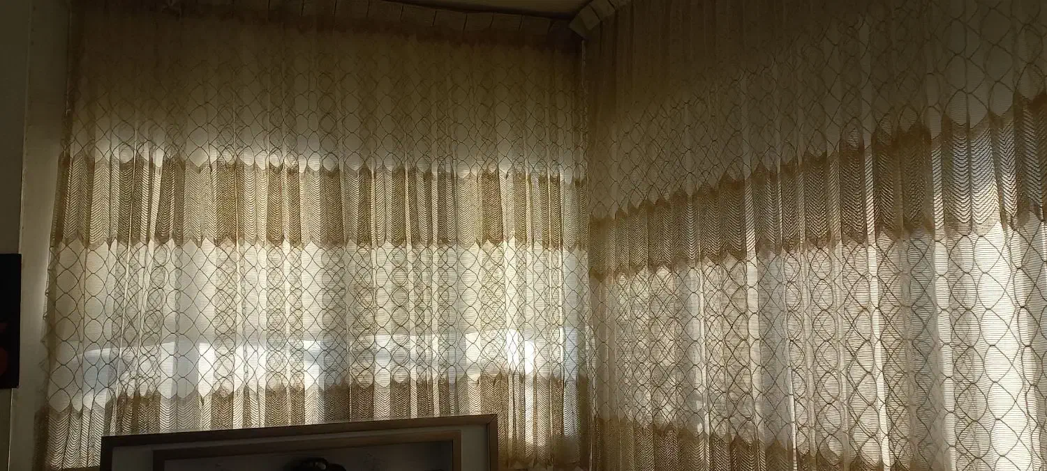 پرده طلایی|پرده، رانر، رومیزی|کرج, خلج آباد|دیوار