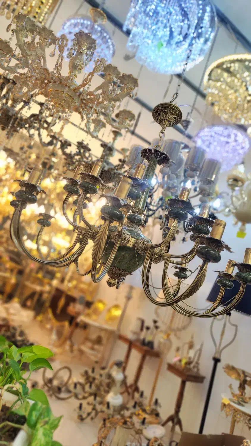 لوستر سنگی|لوستر و چراغ آویز|ارومیه, |دیوار