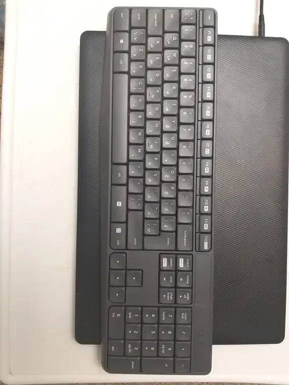 ست کیبورد و ماوس برند لاجیستک با حروف فارسی|قطعات و لوازم جانبی رایانه|پیرانشهر, |دیوار