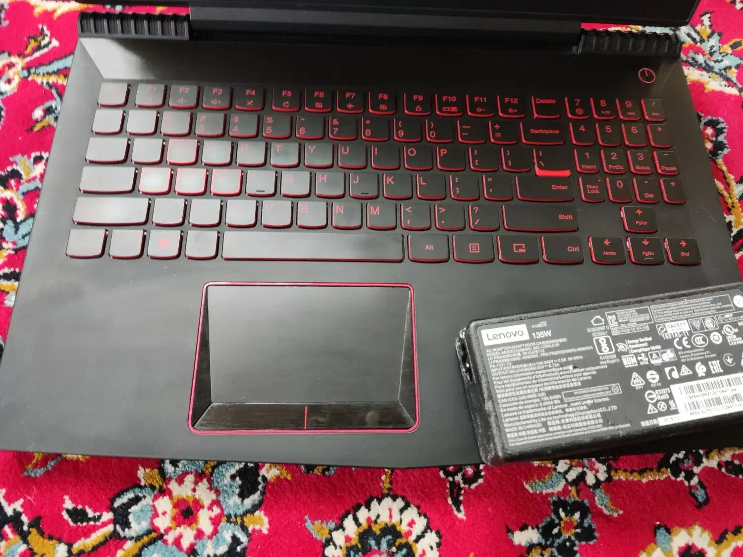 لپ تاپگیمینگ Lenovo i7 قوی باگرافیک۴ GTX 1050 Ti|رایانه همراه|اصفهان, سرچشمه|دیوار