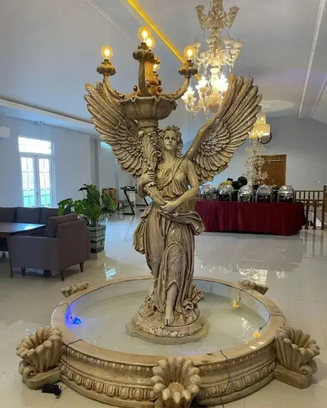 مجسمه آبنما آلاچیق|مصالح و تجهیزات ساختمان|شیراز, گویم|دیوار