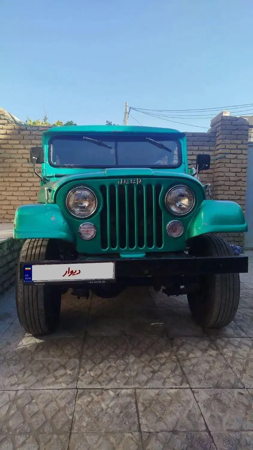 جیپ شهباز ۶سیلندر ،،۵۸ دیکسی ،۵دنده|خودرو کلاسیک|کرمانشاه, |دیوار