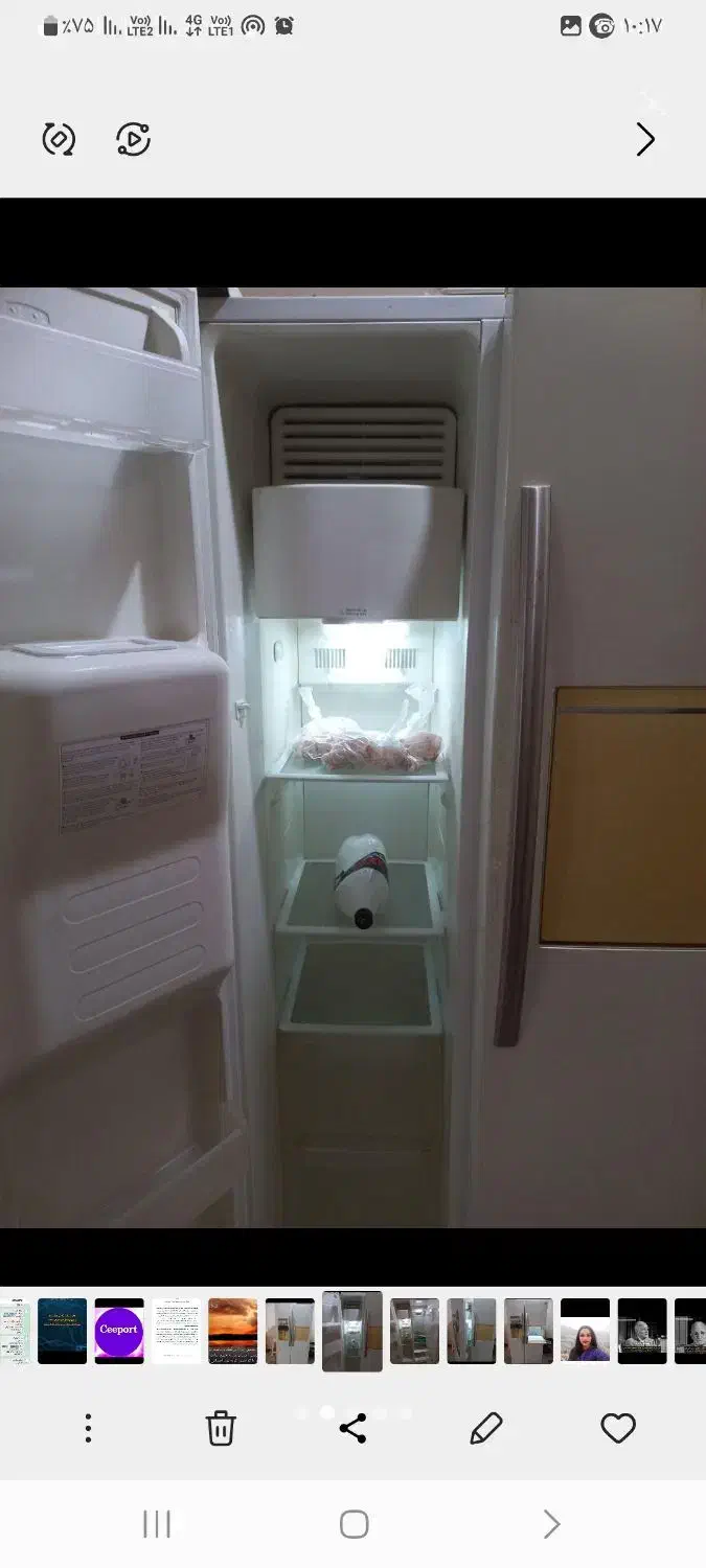 یخچال سایدباساید|یخچال و فریزر|ایذه, |دیوار