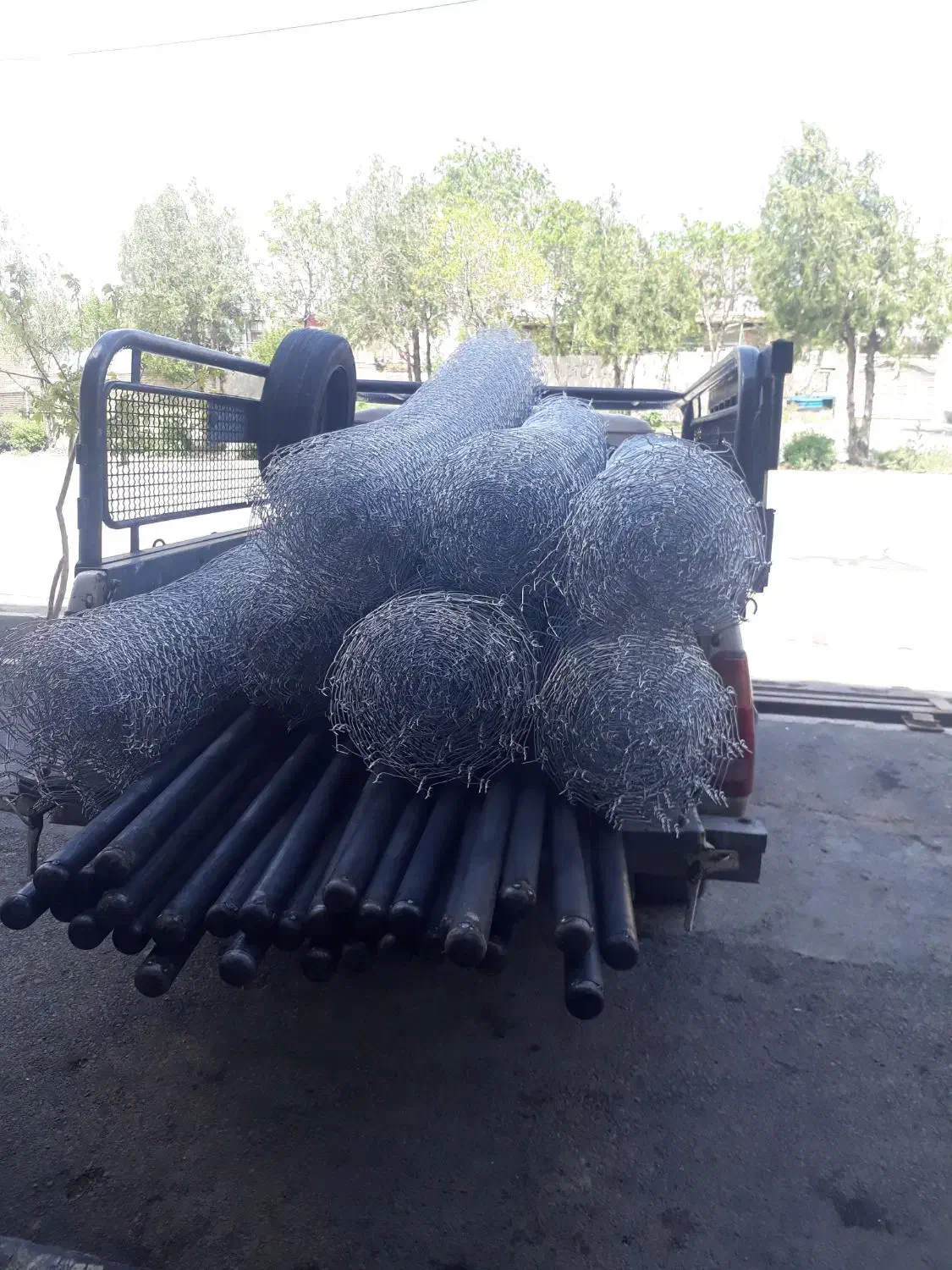 تولیدی فنس وپایه فنس|خدمات باغبانی و درختکاری|شازند, |دیوار