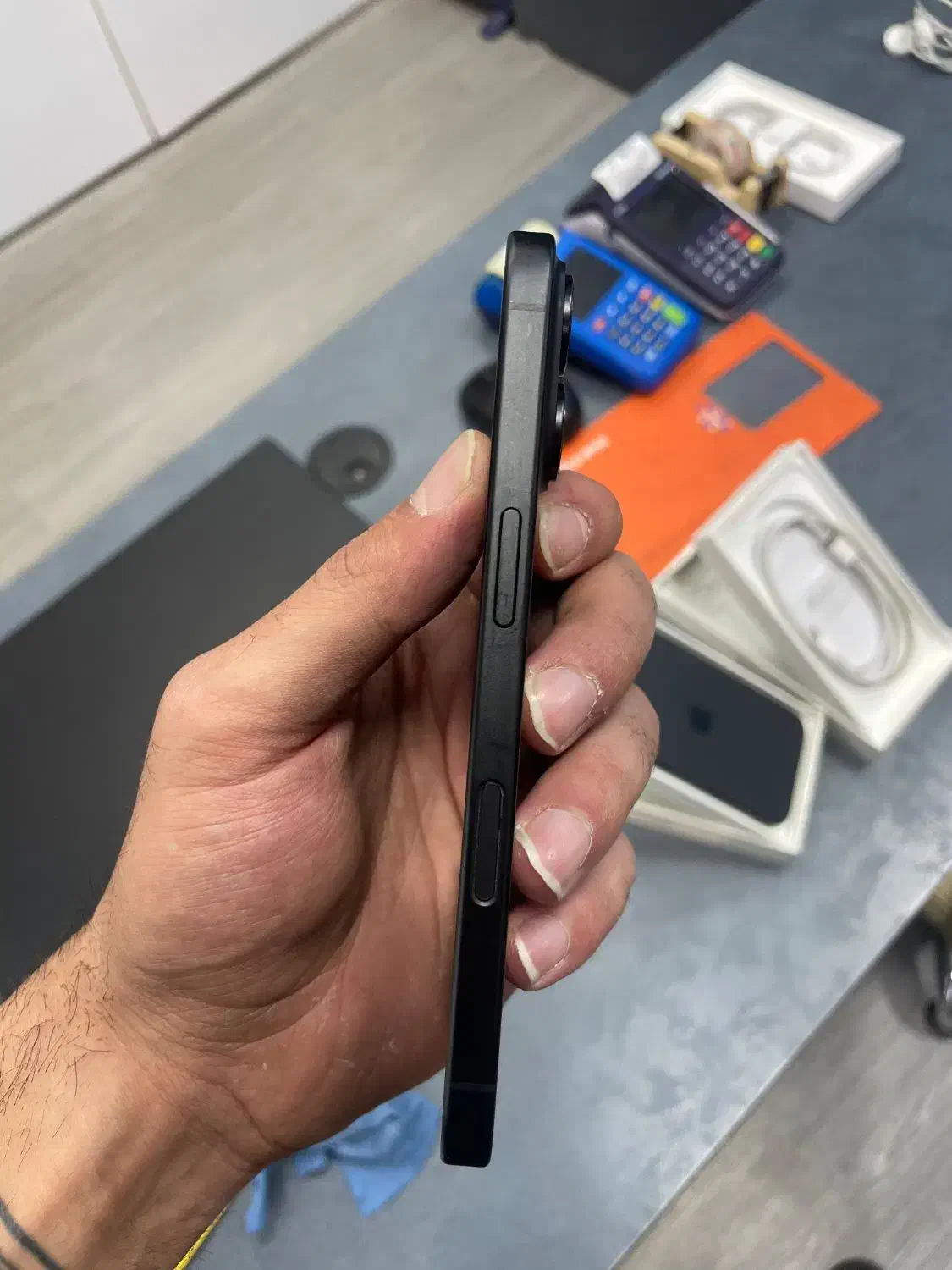 آیفون ۱۶ رنگ مشکی|موبایل|قزوین, |دیوار