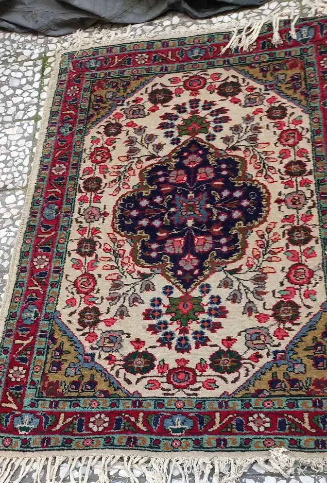 جفت قالیچه دستبافت تبریز|فرش|رشت, ساغری سازان|دیوار