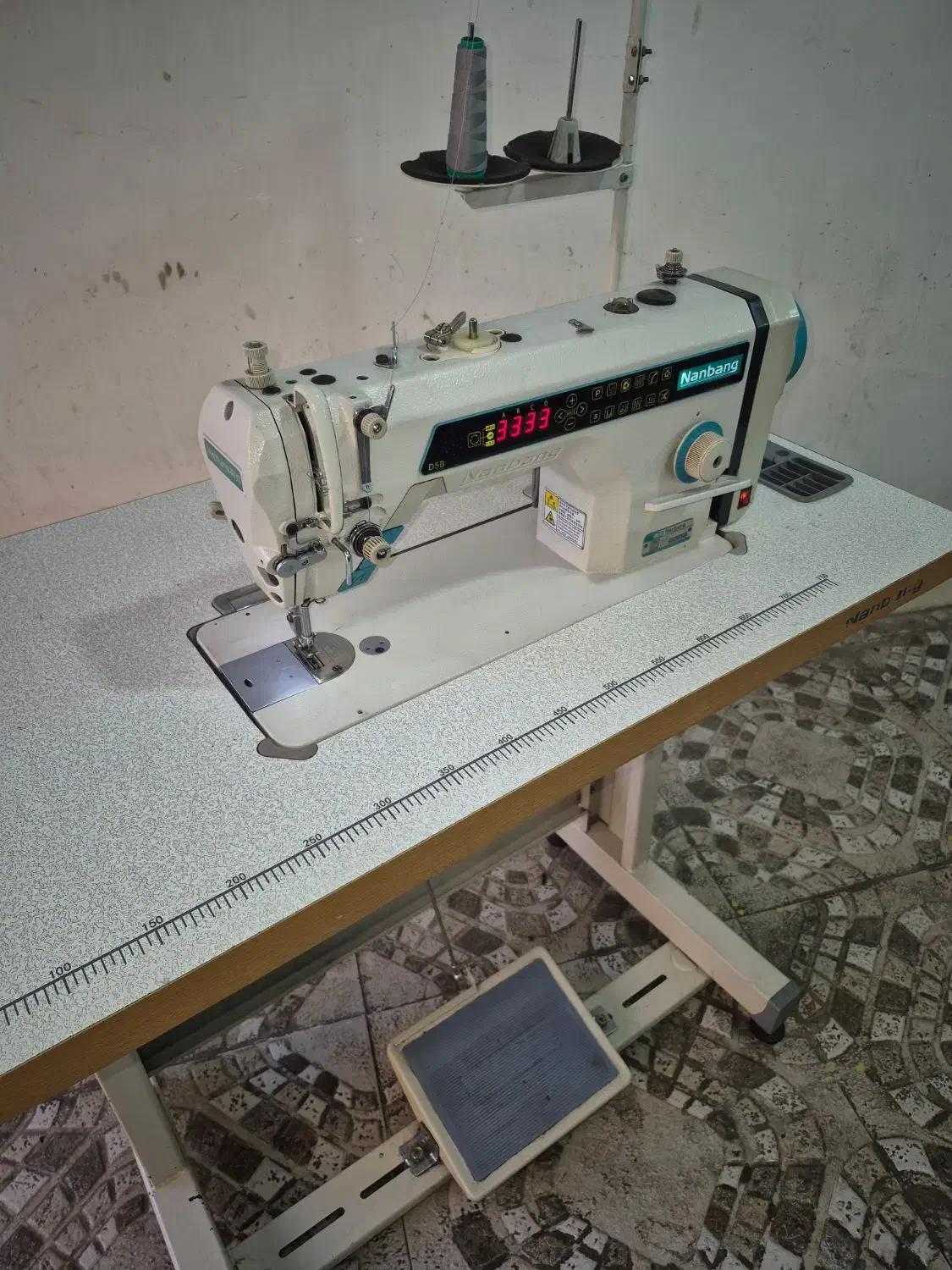 چرخ خیاطی صنعتی راسته فول کامپیوتری نانبنگ|چرخ خیاطی و ریسندگی|تهران, سجاد|دیوار