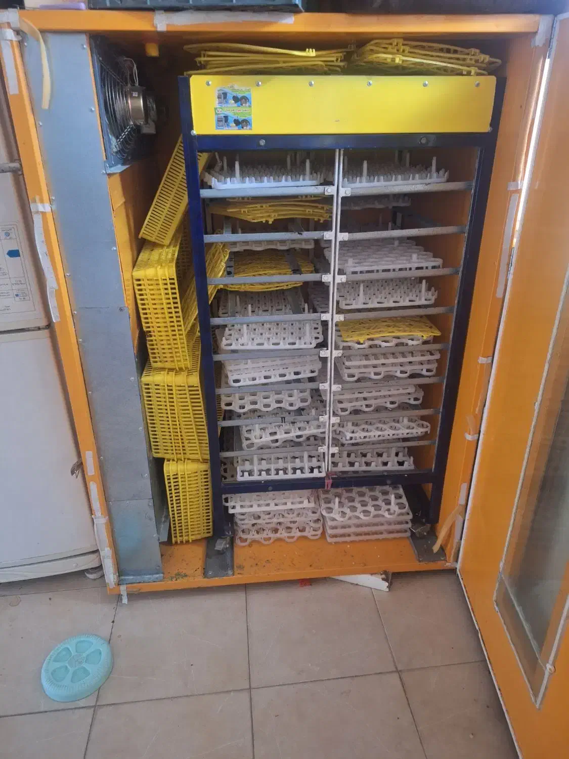 دستگاه جوجه کشی ۱۵۰۰تایی طرح ترکیه|ماشینآلات صنعتی|فیرورق, |دیوار