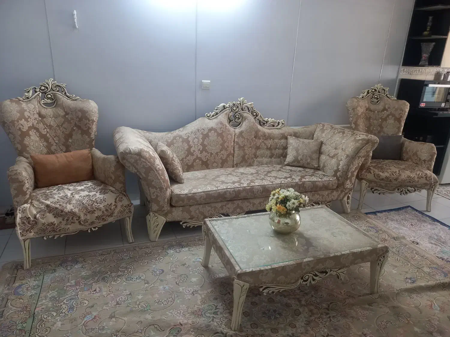 مبل نیم ست با جلو مبلی|مبلمان اداری|مشکین‌دشت, |دیوار